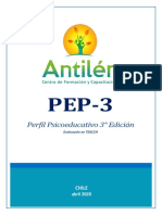 Programa PEP-3 Chile, abril 2020_Centro Antilén