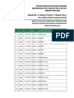 Jadwal Brevet FEB UB 2019 (Kelas 2)
