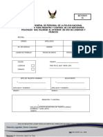 Formulario Viaje Al Exterior