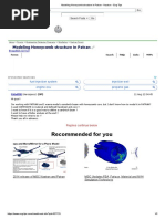 Modeling Honeycomb structure in Patran - Nastran - Eng-Tips