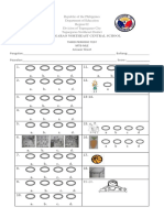 MTB Answer Sheet