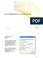 Flexi WCDMA BTS Commisioning