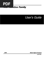 MSP430x2xx Family - User Guide - Slau144e