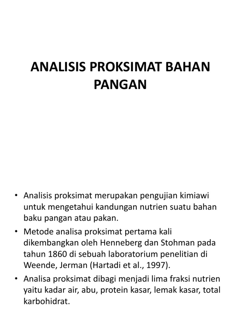 Analisis Proksimat Pdf
