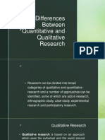 Lesson 4 Differences Between Quantitative and Qualitative Research