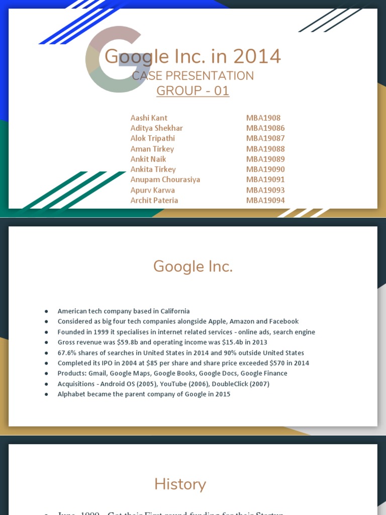 Google Inc 2014 | PDF | Aol | Microsoft