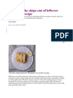 01.22.20 How to make chips out of leftover polenta