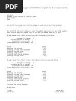 Vulnerability in NTP Solaris 11