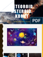 Meteoroid, Asteroid, Komet