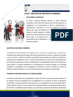 Relaciones Laborales y Gestion de Recursos Humanos