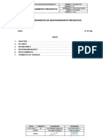 Procedimiento Mantenimient Preventivo PDF