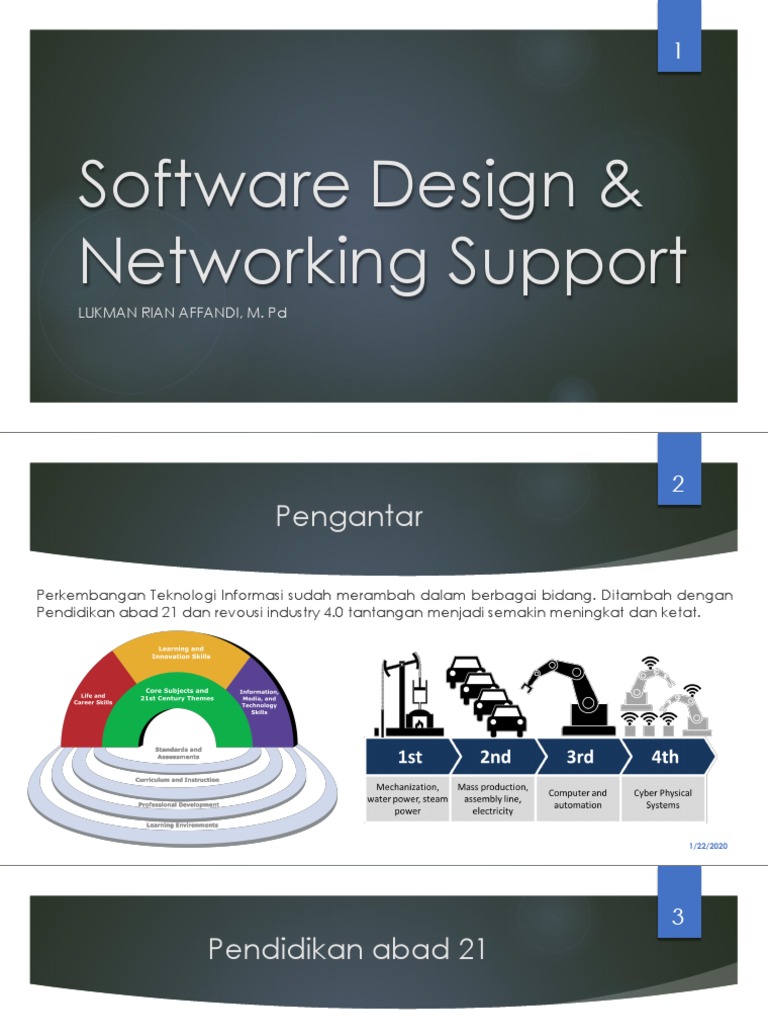 Software Design & Networking Support | PDF