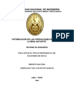 Universidad Nacional de Ingeniería Facultad de Ingeniería Geológica, Minera y Metalúrgica PDF