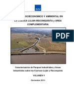 ESTUDIO SOCIECONOMICO Y AMBIENTAL EN LA CUENCA LUJAN RECONQUISTA y AREA COMPLEMENTARIA 