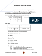 Koreksi Kesalahan Indeks Dan Kolimasi PDF