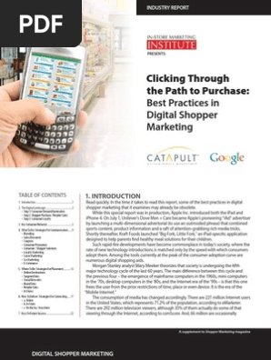 Best Practices in Digital Shopper Marketing