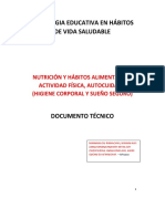 6 Estrategia Educativa Hábitos de Vida Saludable PDF