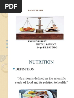 Download Ppt on Balanced Diet by shitalsawant SN44389442 doc pdf