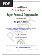 Download Project Report on Export Documentation and Process by Royal Projects SN44389580 doc pdf