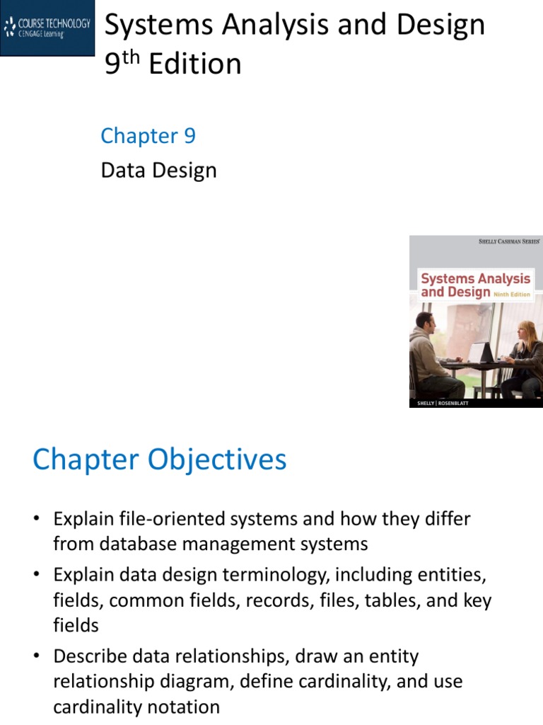 Chapter 9 - Data Design PDF | PDF | Databases | World Wide Web