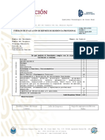 Itca-F-652 Formato de Evaluación de Reporte de Residencia Profesional