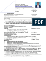 Muhammad Ali Raza - Resume 2020 PDF