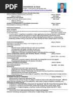 Muhammad Ali Raza - Resume 2020 PDF