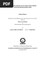 Download Operating Room Allocation Using Mixed Integer MIP Report by Kailas Sree Chandran SN44390329 doc pdf