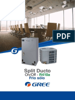 Split Ducto Onoff - Gree