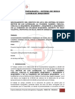 Informe Topografia Laterales Boquerón PDF