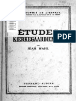 Wahl Études Kierkegaardiennes 1938 PDF