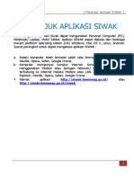 SIWAK Petunjuk