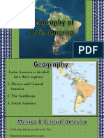 Geography of Latin America Powerpoint