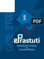 Case Study Eprastuti Standardisation Framework For Government Websites, Govt. of Assam PDF