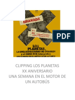 Clipping Los Planetas XX Aniversario
