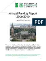 Rochdale Annual Parking Report 0910