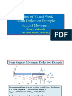 160.8.8 Virtual Work For Beams Example Support