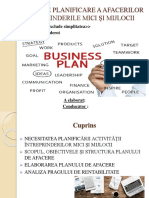 Metodele de planificare a afacerilor mici si mijlocii 