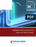 Parâmetros elétricos de cabos MT Indulink