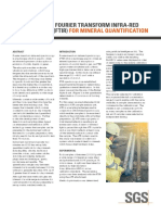 FTIR FOR MINERAL QUANTIFICATION