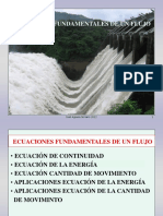 Fluidos 3. Ecuaciones Fundamentales de Un Flujo