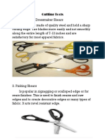 Essential Sewing Tools and Their Uses | PDF | Sewing | Seam (Sewing)