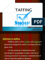 Staffing Group 2 Report