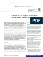 Updates on an At-Risk Population Late-Preterm and Early-Term Infants