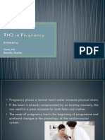RHD in Pregnancy