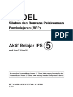 RPP Aktif Belajar Ips SD 5 r1