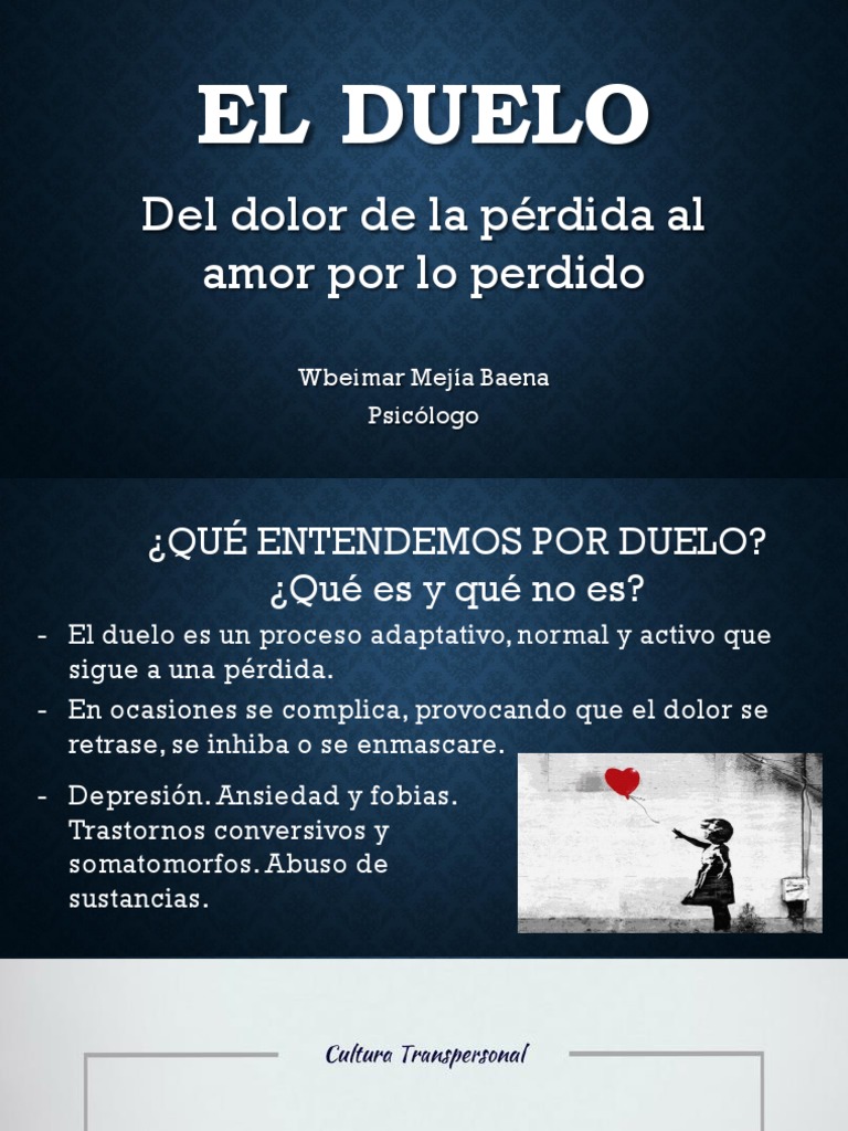 Proceso y etapas del duelo emocional | PDF | Dolor | Las emociones