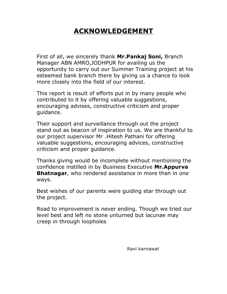 Acknowledgements for UCB Report | PDF