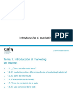 Tema+1 +Introducción+al+marketing+en+Internet