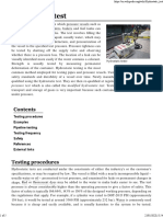 Hydrostatic Test